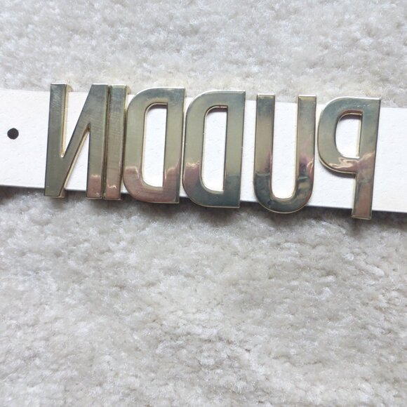 DC Comics Harley Quinn Suicide Squad "PUDDIN" off white choker - Picture 7 of 12